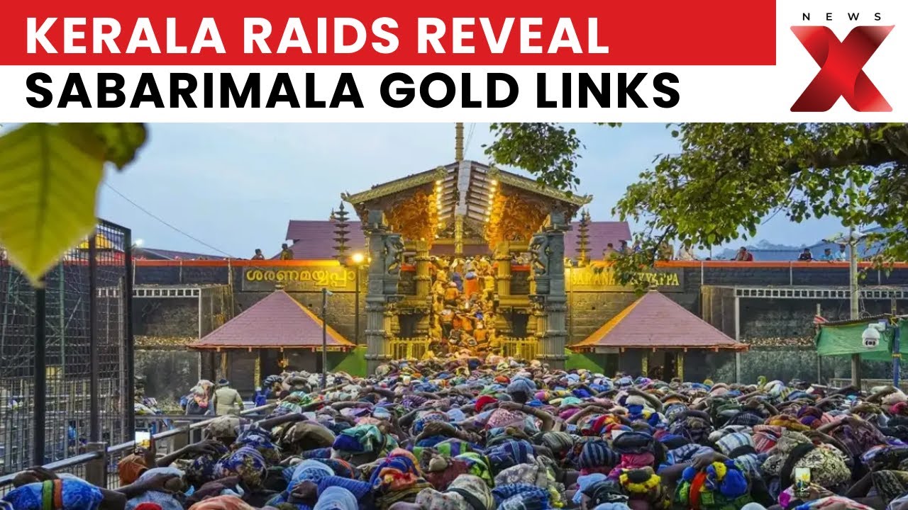 ED Raids 21 Locations in Kerala: Sabarimala Gold Theft Probe Heats Up!