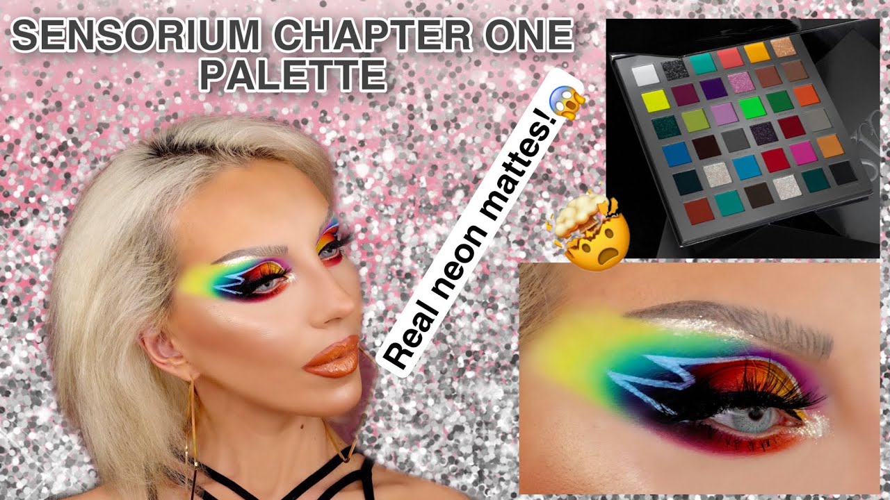 SENSORIUM BEAUTY CHAPTER ONE PALETTE REVIEW, SWATCHES, TUTORIAL