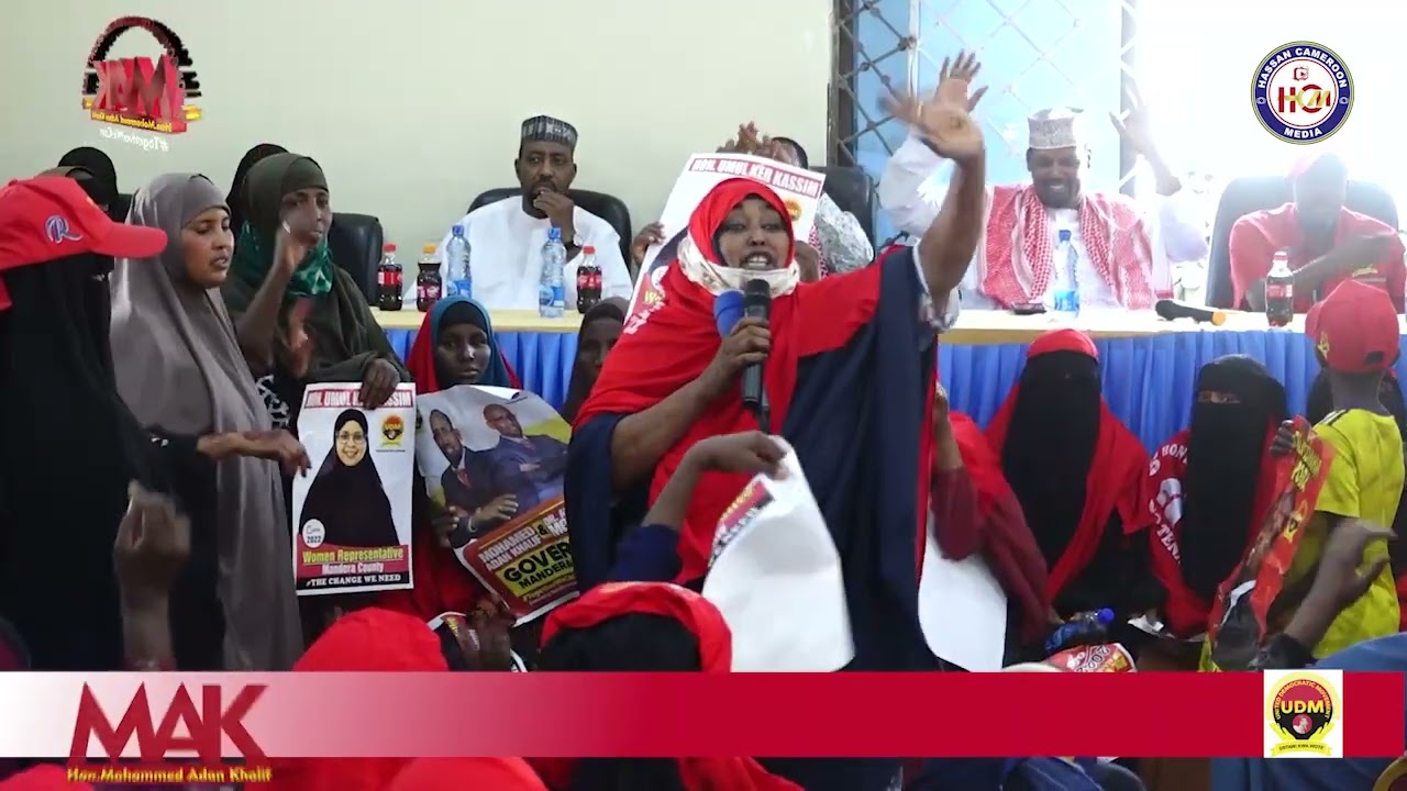 Thank you Degodia ladies  UDM Mandera North Chapter for supporting #MarkTheMak