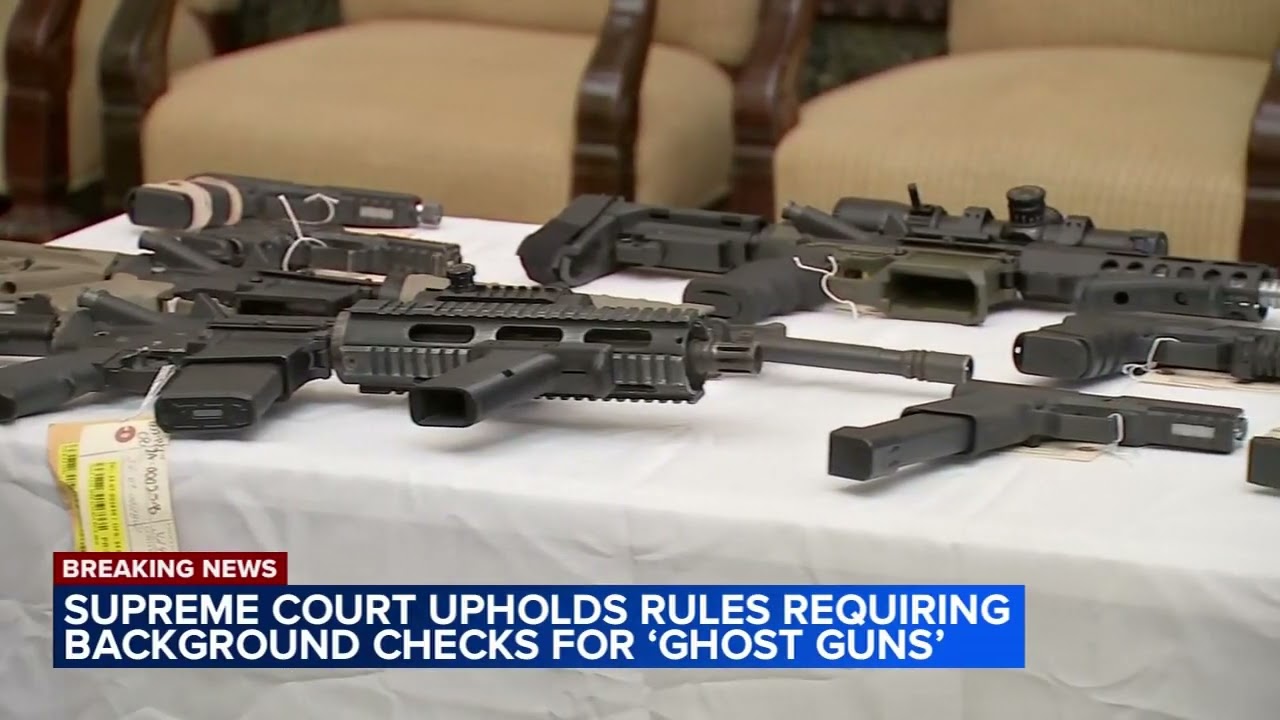 Supreme Court upholds federal regulations on ghost gun kits