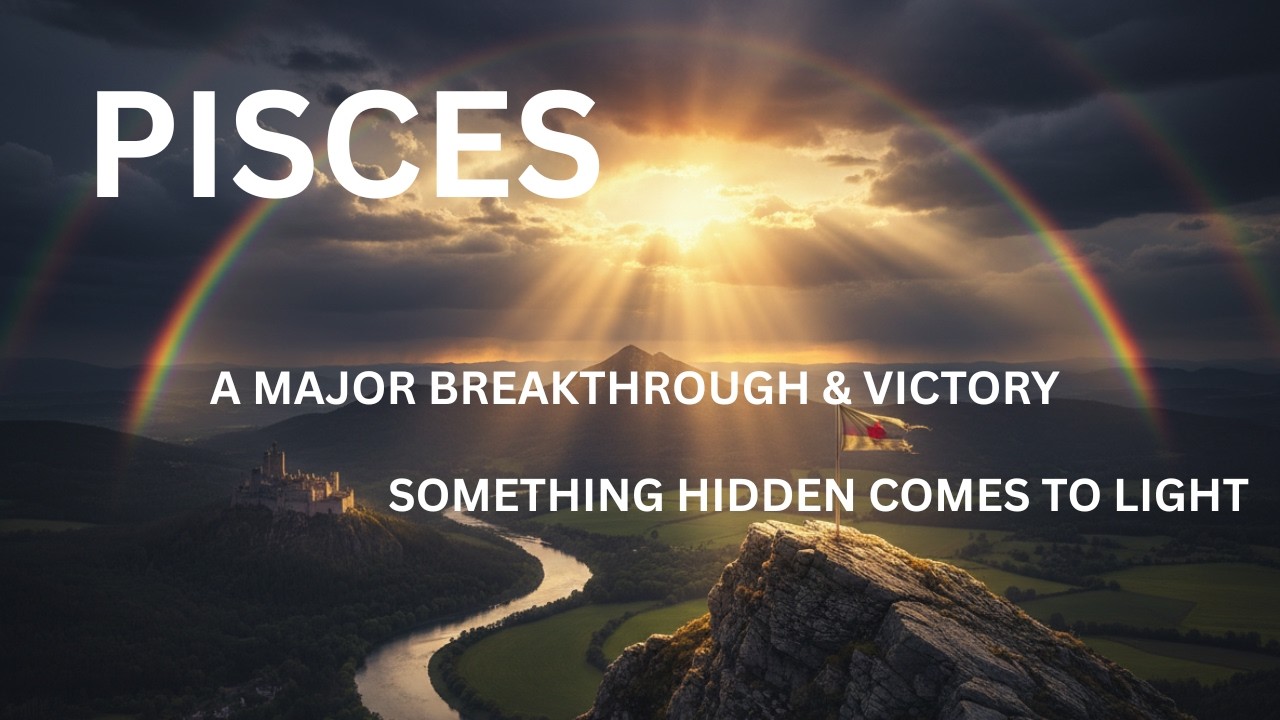 Pisces ♓️ MAJOR BREAKTHROUGH & VICTORY! SOMETHING HIDDEN COMES TO LIGHT! ☀️