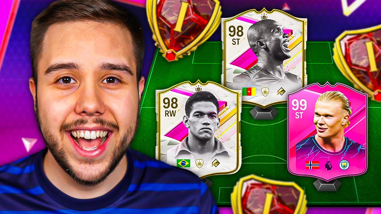 99 HAALAND, 98 ETO'O & 98 GARRINCHA! 🚨 FUT Champs - FC 24 Ultimate Team