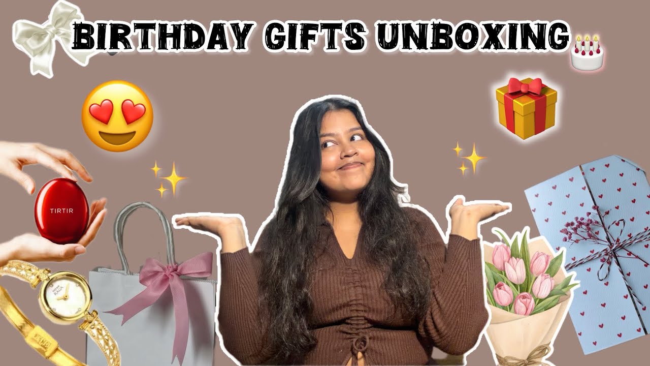 What I Got For my *22nd BIRTHDAY*✨🎁 ||Anjali Gharat ||