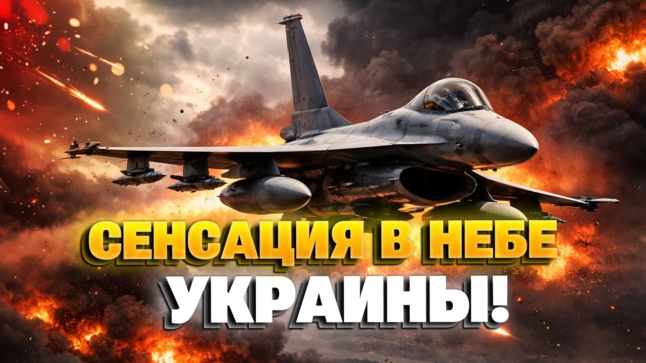 Путин ЭТОГО БОЯЛСЯ! Украину защищает СЕКРЕТНАЯ ГРУППА F-16 — ракеты РАЗНОСЯТ в пыль! Кремль в УЖАСЕ!