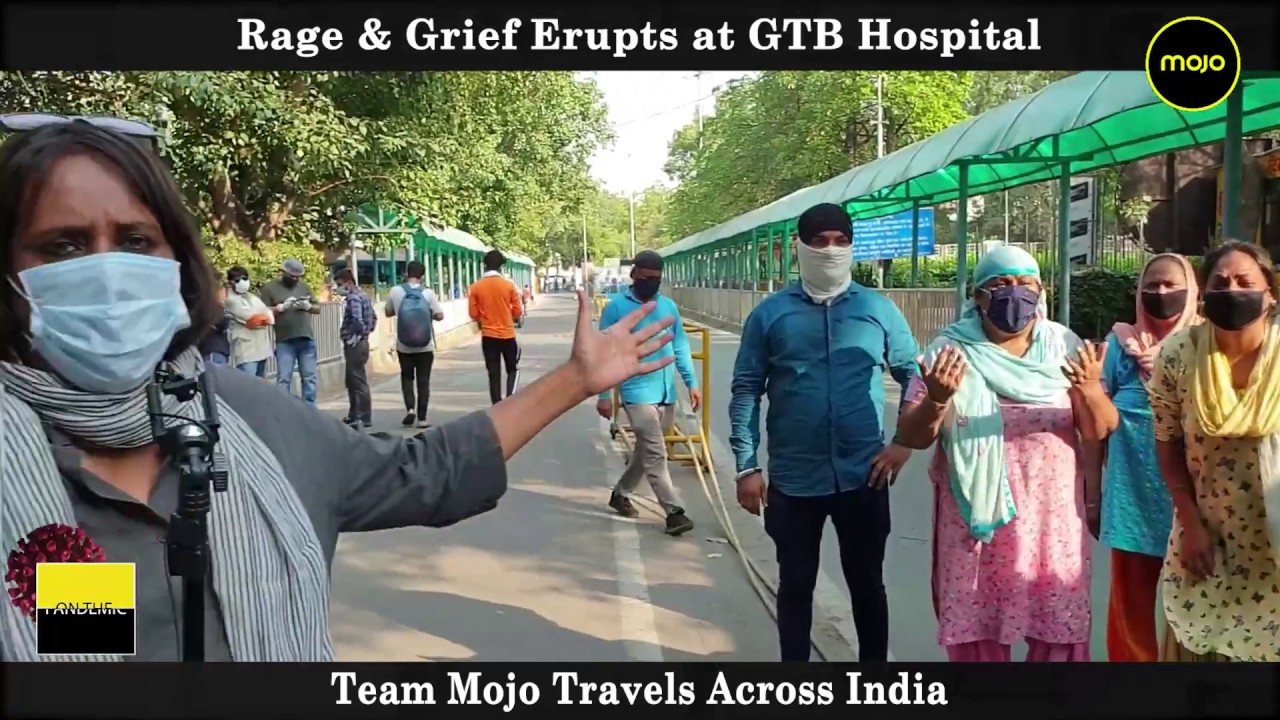 Rage, Grief, Chaos at Delhi's Hospitals. Mother & Daughter Lead Protests after COVID Death