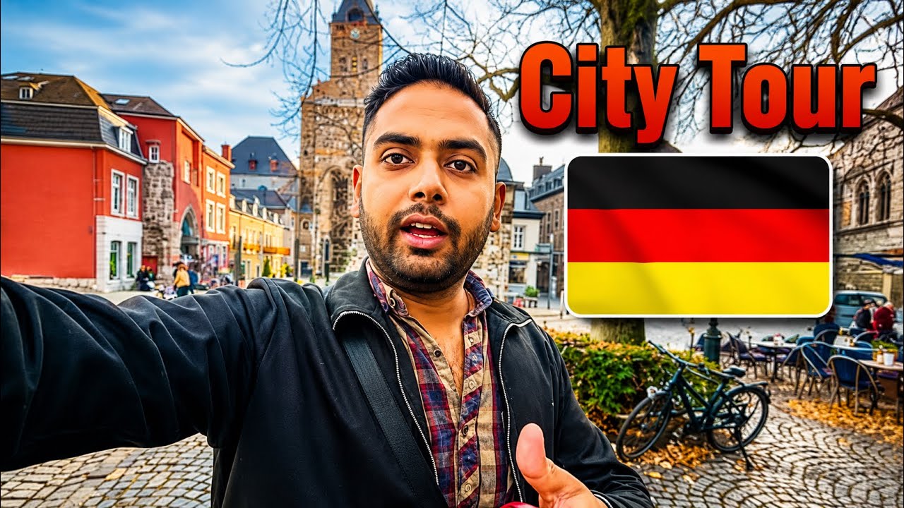 City tour of Aachen Germany 🇩🇪 