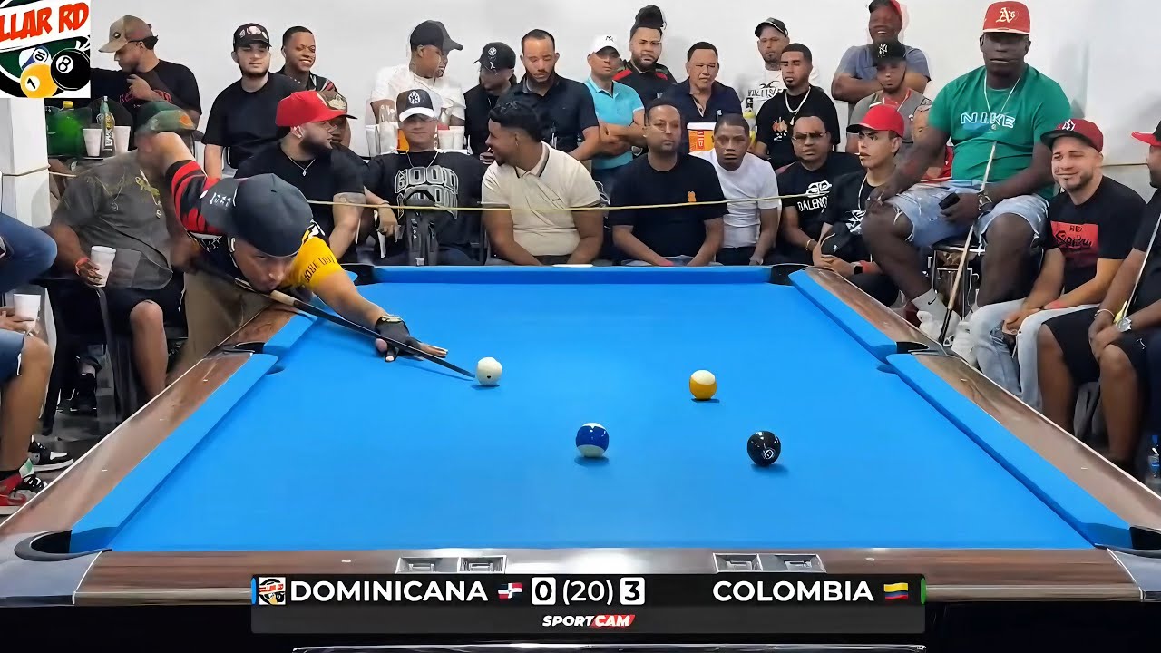 raulito diaz vs the best pool player in colombia - World Latin Billiards Championship 2025