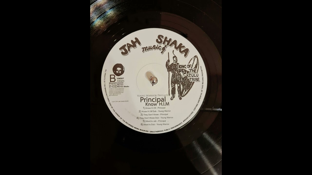 Principal - Word Is Jah + Version