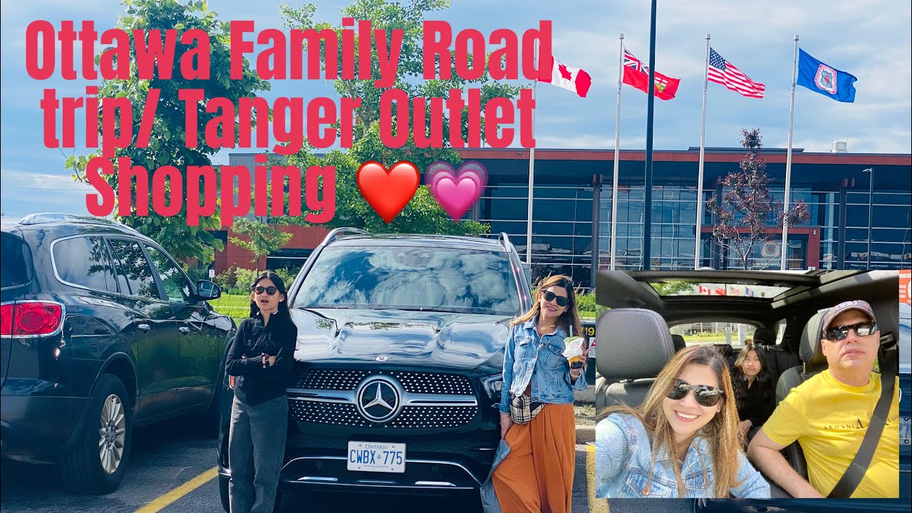 Our Weekend Trip to Outlet Mall at Ottawa / Tanger Outlet Shopping🇨🇦