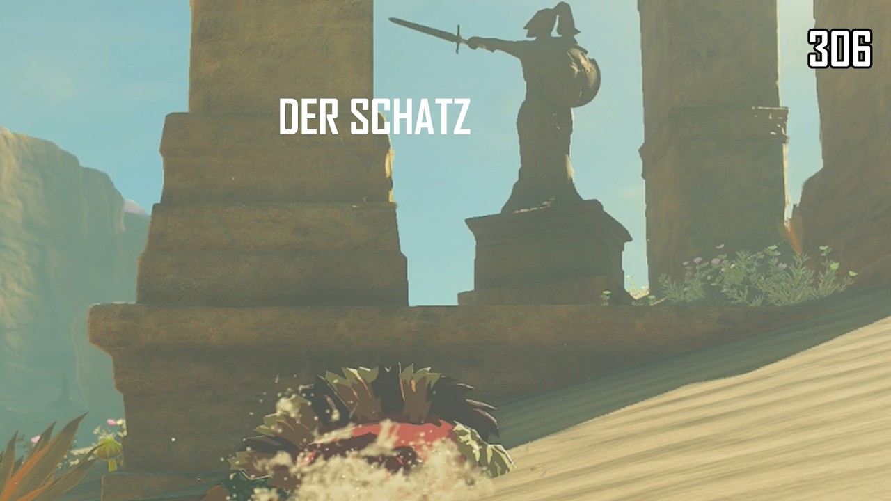 Zelda Tears of the Kingdom #306 – Schatz in der Gerudowüste | Den Statuen folgen (1440p60)