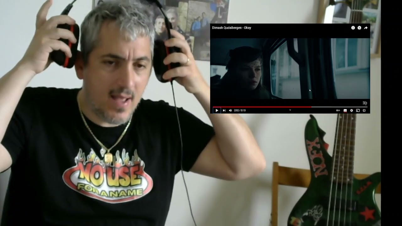 Dimash Qudaibergen Okay Prémiere reaction Punk Rock Head italian Singer and BassPlayer James Giacomo