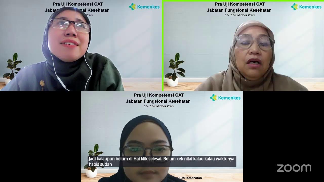 Pra Uji Kompetensi CAT JFK Periode Oktober 2025 sesi III