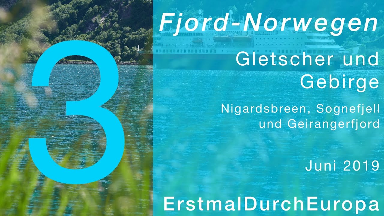 Gletscher und Gebirge | Fjord-Norwegen | Kastenwagen WoMo Reisebericht