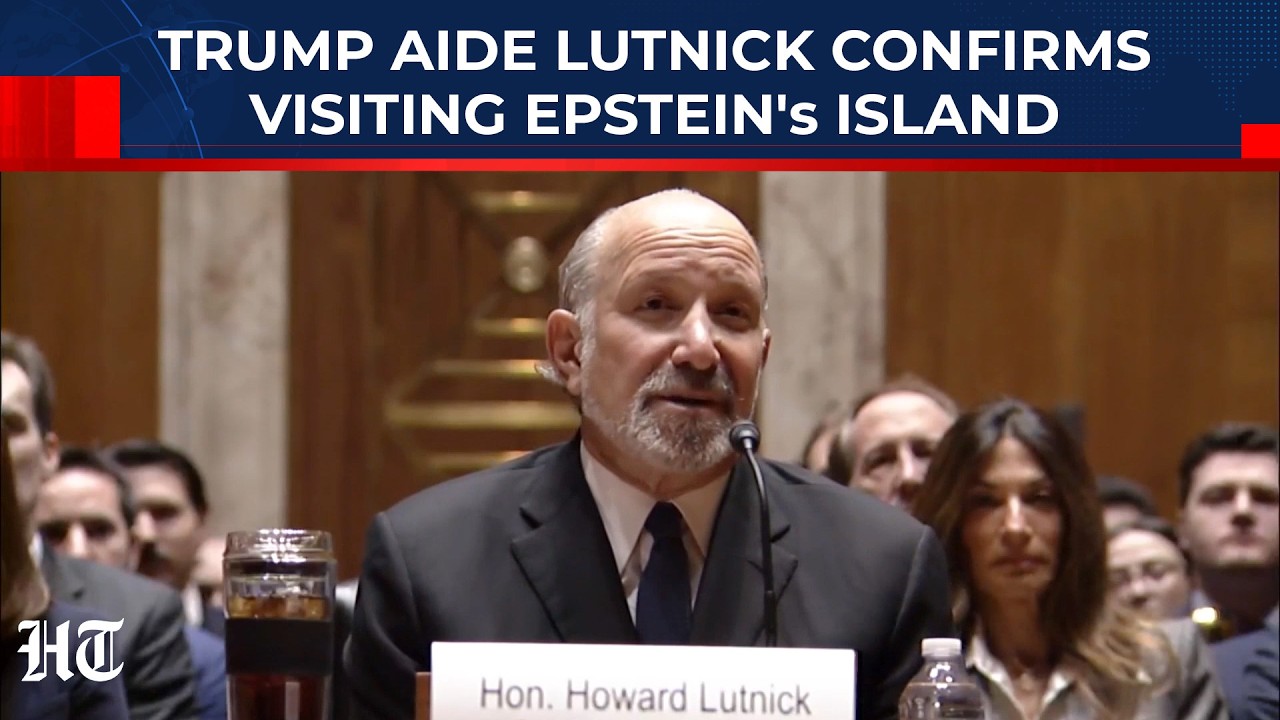 US Commerce Secy Confesses To Lying About Not Meeting Epstein After 2005? Lutnick's Dramatic Hearing