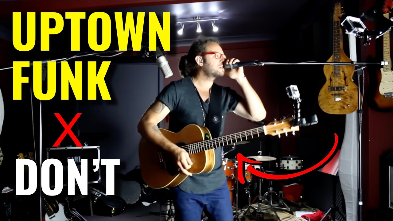 Carl Wockner - Uptown Funk / Don't - Live Looping Mash (Ed Sheeran, Mark Ronson, Bruno Mars)