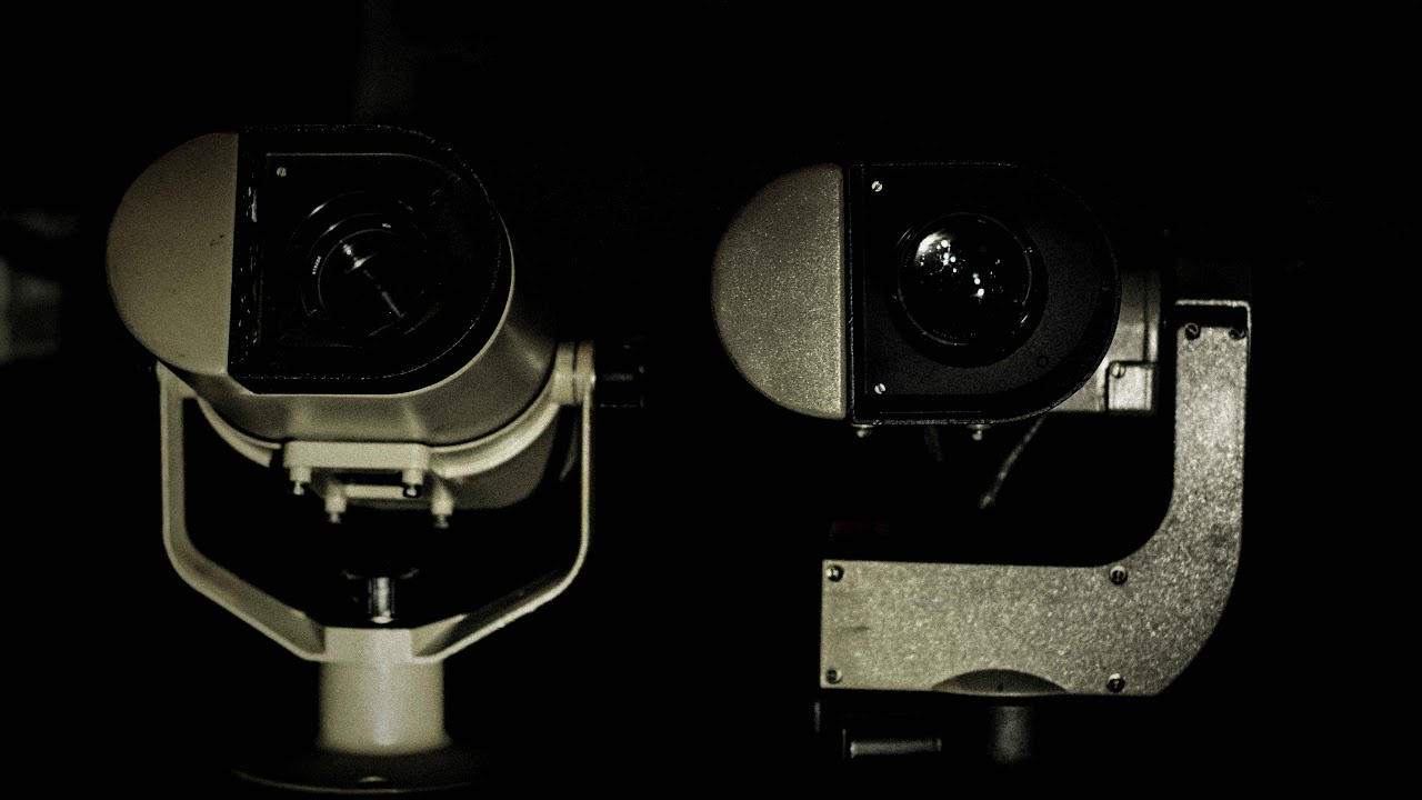 Soviet motorised CCTV camera KTP-83. Советская камера видеонаблюдения КТП-83