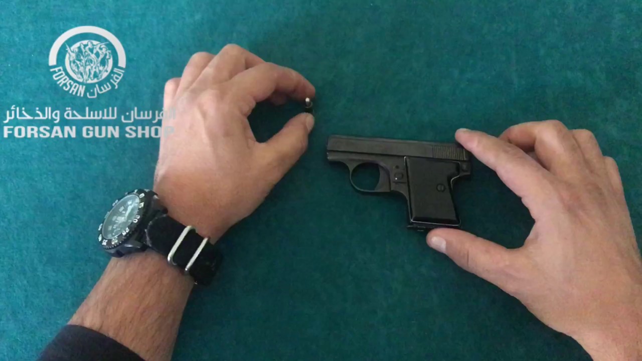 اصغر مسدس عيار 25 ايطالي