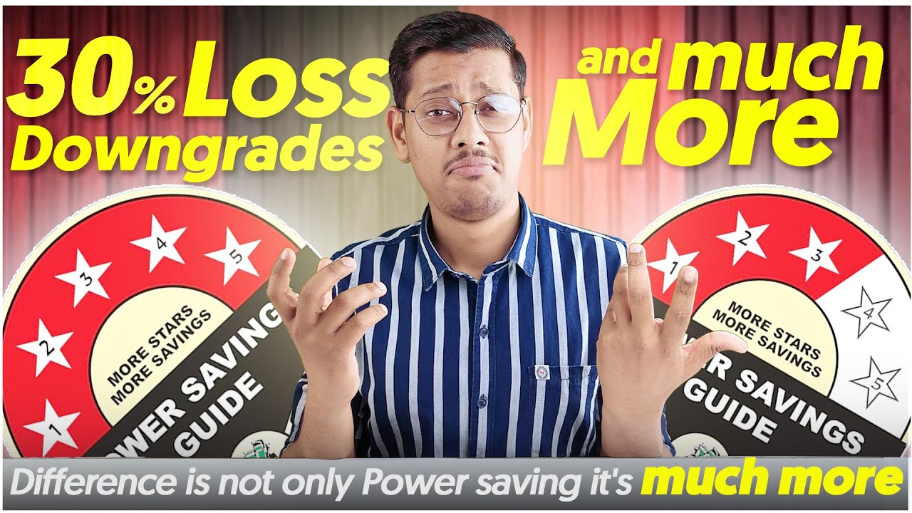 5 Star vs 3 Star Inverter AC 🍃 Difference is not just Power Saving it's MUCH MORE