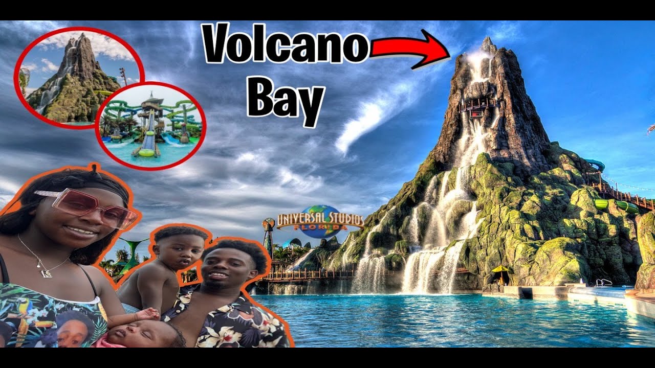 TOOK MY FAMILY ON VACATION TO ORLANDO FLORIDA✈️ & WE WENT TO VOLCANO BAY WATERPARK!😱