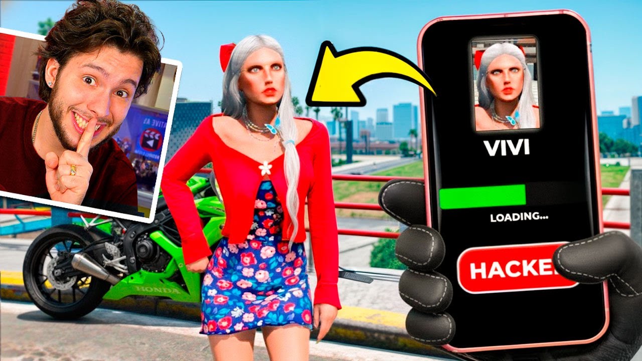 Hackeei A NAMORADA do MEU 01 no GTA 5 RP!!