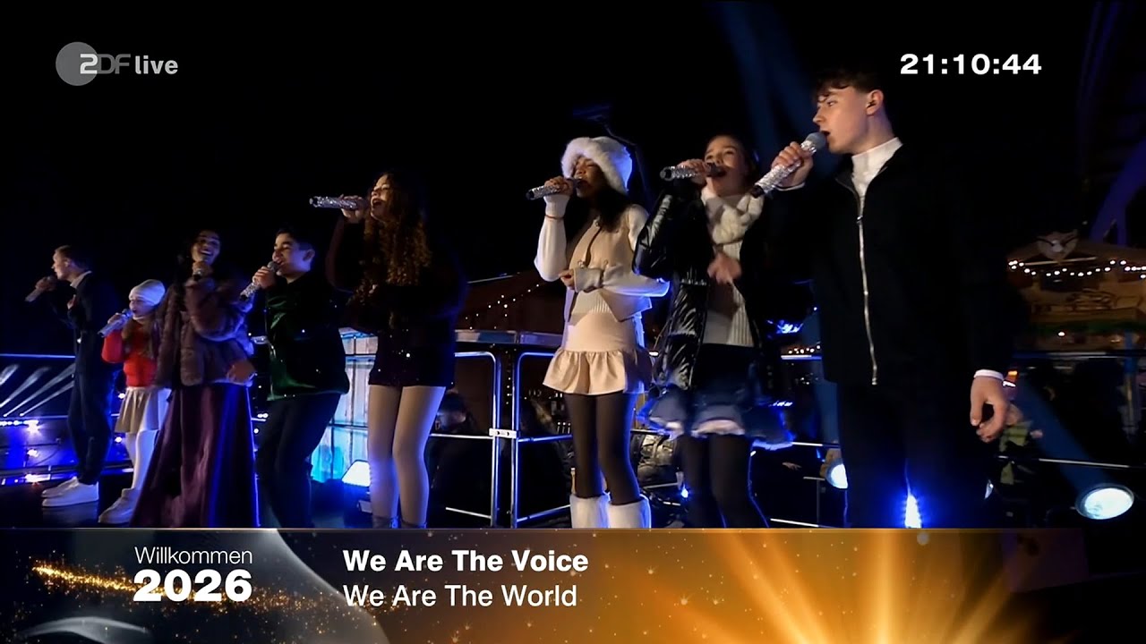 We are the voice - We are the world // Silvester 2025-2026 // GRATISFÜRALLE.DE