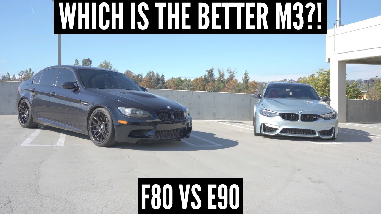 WHICH IS THE BETTER M3: F80 OR E90?! | 2018 BMW M3 Competition vs 2011 BMW M3 @abc.garage
