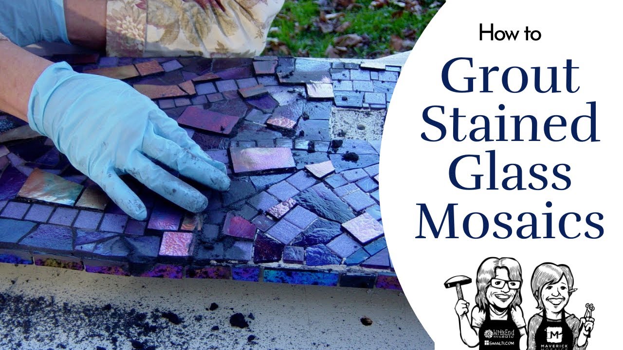 How to Grout a Glass Mosaic Video