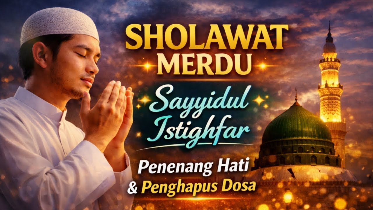 Sholawat Syahdu & Sayyidul Istighfar, Dzikir Harian Penyejuk Jiwa, Cahaya Hati Berkah!!