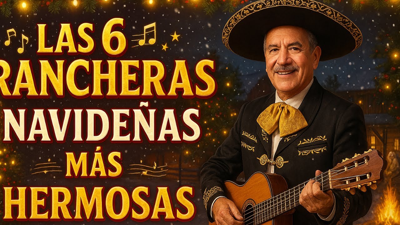 Las 6 Rancheras Navideñas Más Hermosas