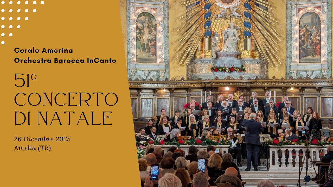 Concerto Corale Amerina - Natale  2025: Canti di Natale