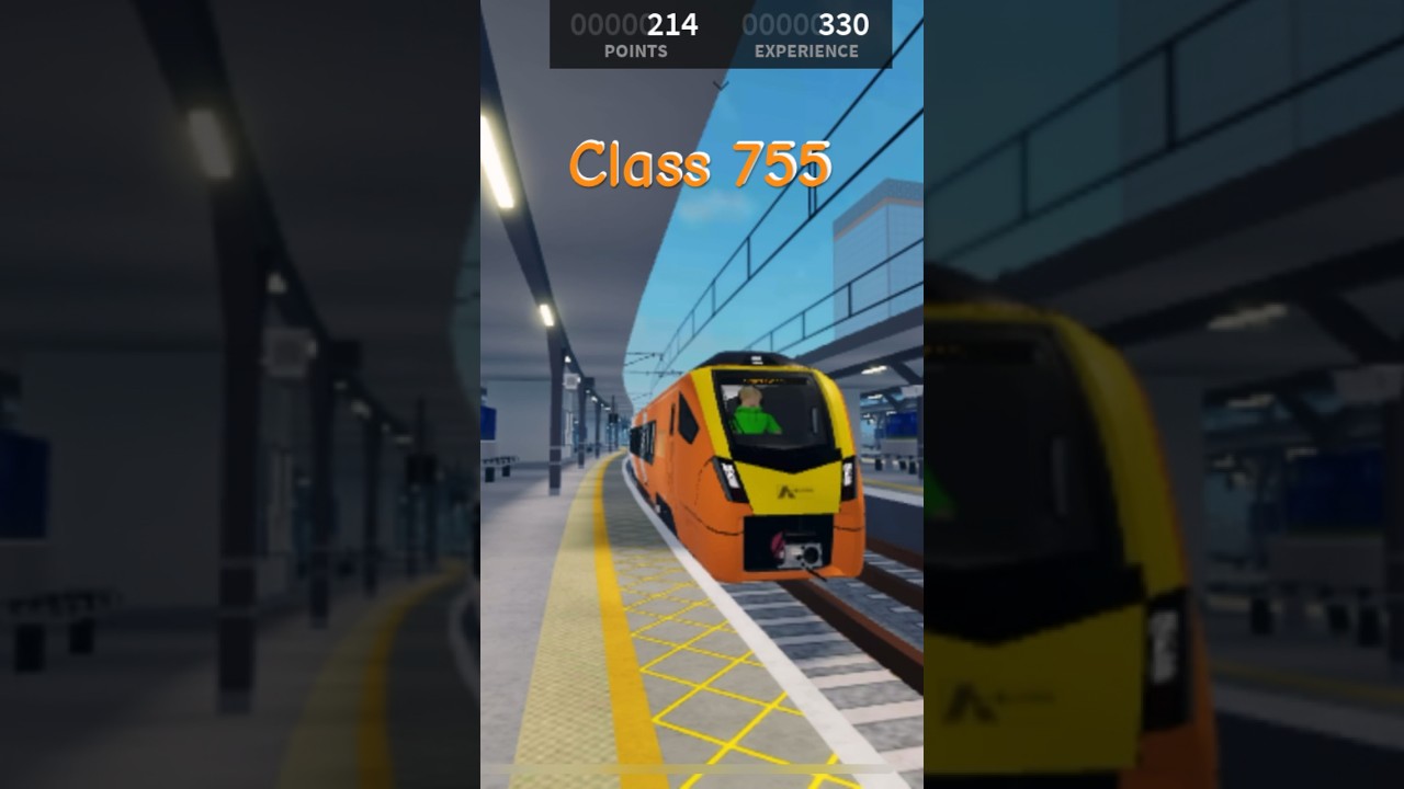 Airlink Class 755/3 passing through Stepford East. | SCR Shorts.