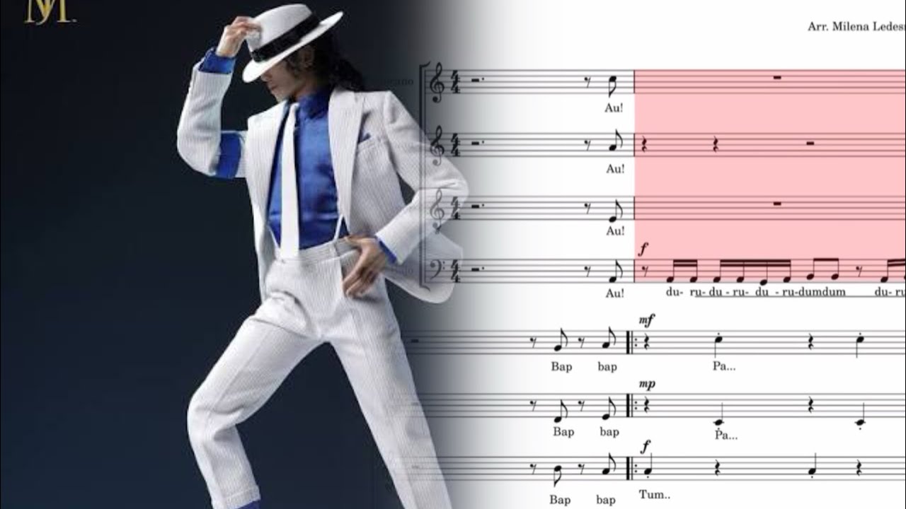 Michael Jackson - Smooth Criminal - Partitura para coro