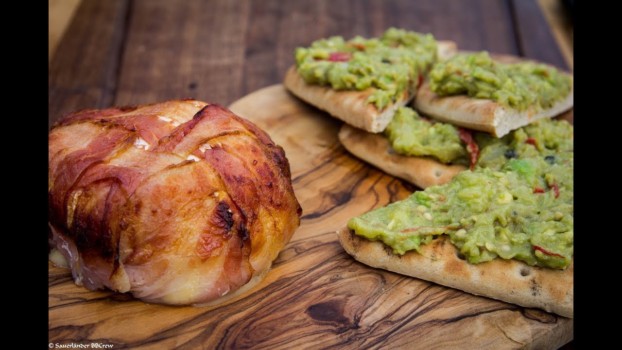 Folge 159- Camembert in Bacon & Avocado Toasties [Deutsches BBQ- & Grill Rezept]