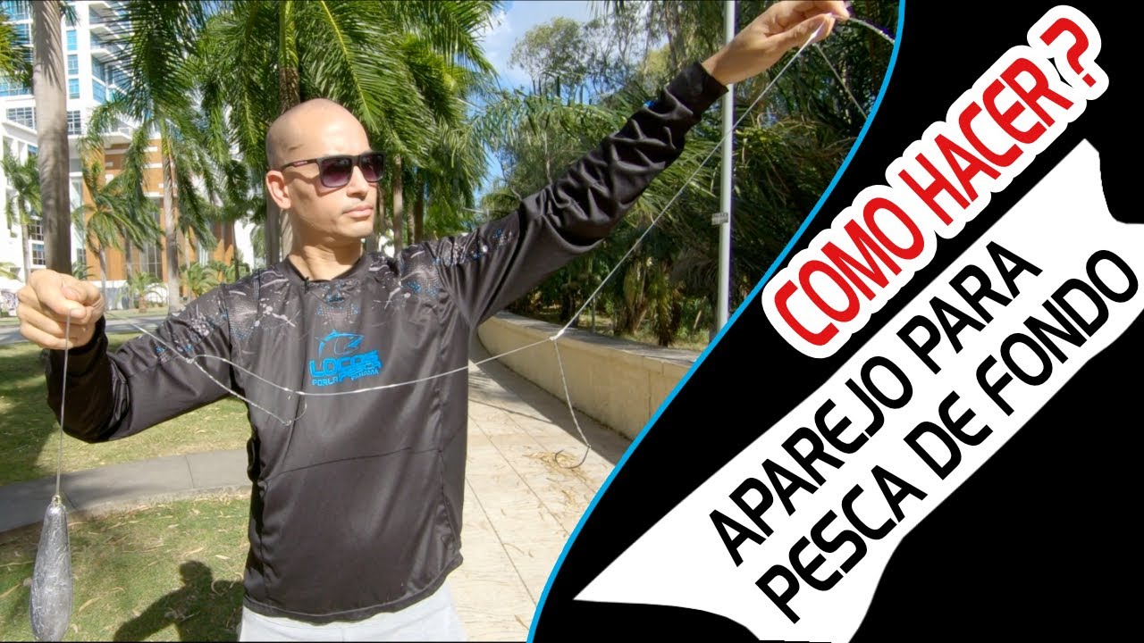 Como hacer aparejo para pesca profunda? [EASY DEEP FISHING RIG]