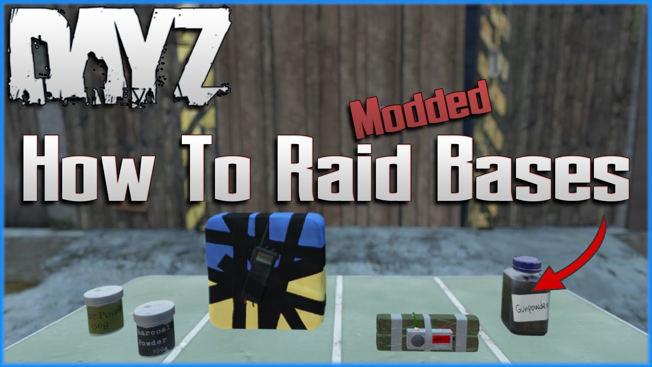 How To Raid Modded Bases in DayZ - Base Building Plus + Breaching Charge - PC
