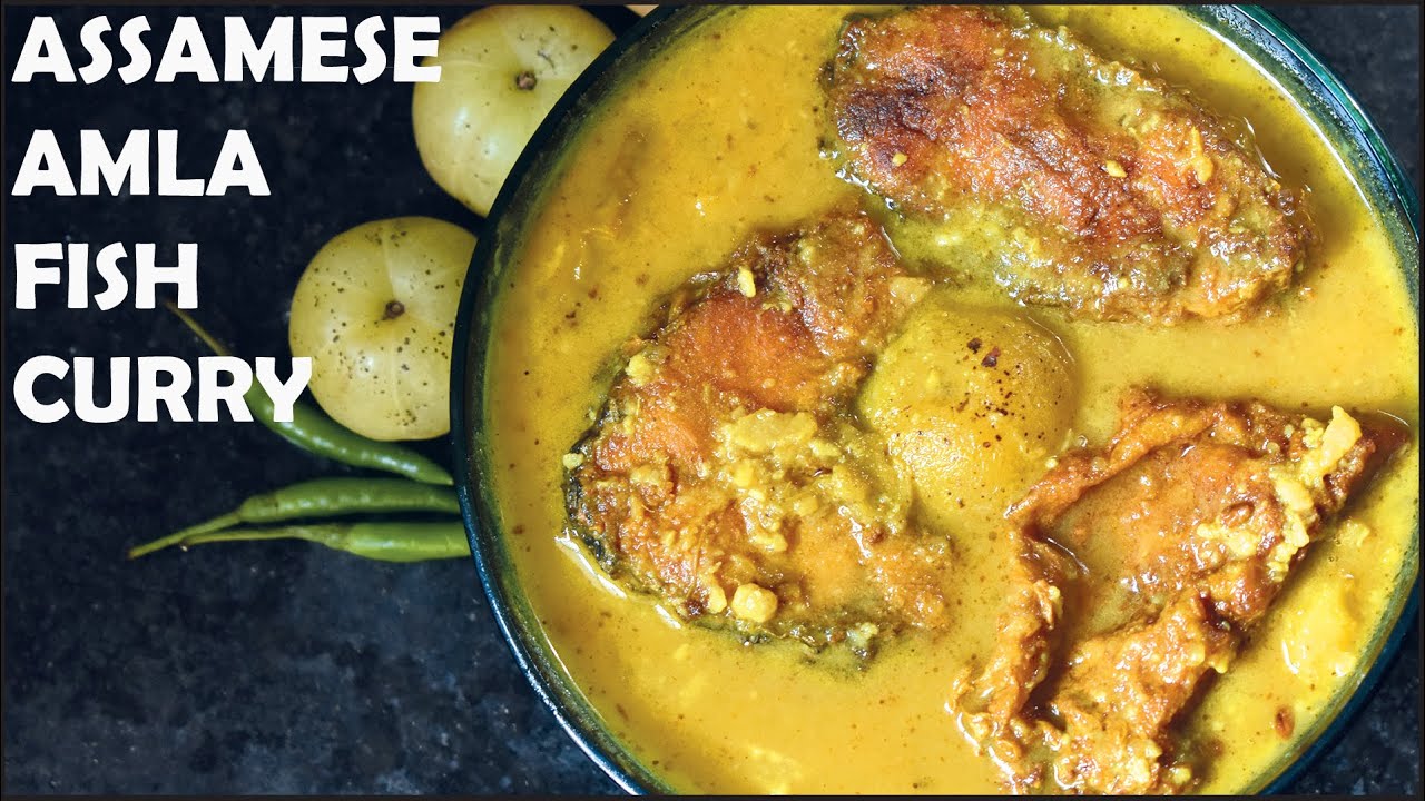 Assamese Amla Fish Curry | Amlakhi aru Mach | Assamese Gooseberry Fish Curry | Assamese Recipe