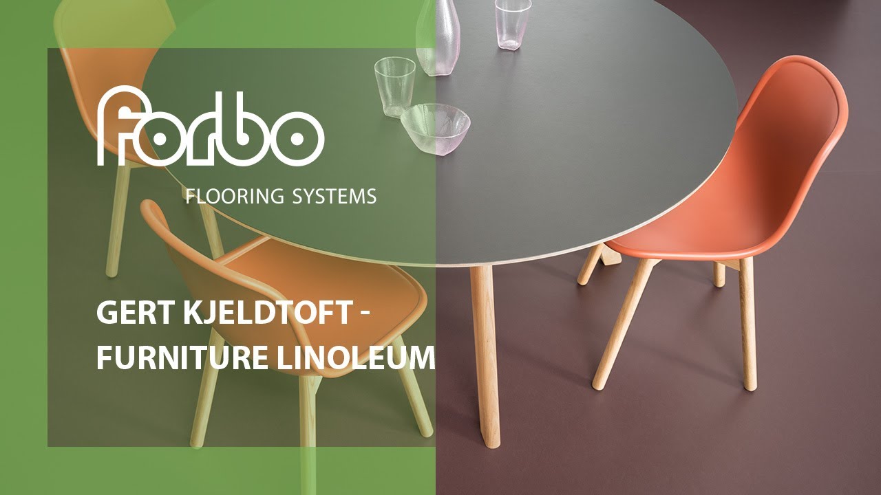 Gert Kjeldtoft loves Forbo Furniture Linoleum | Forbo Flooring Systems
