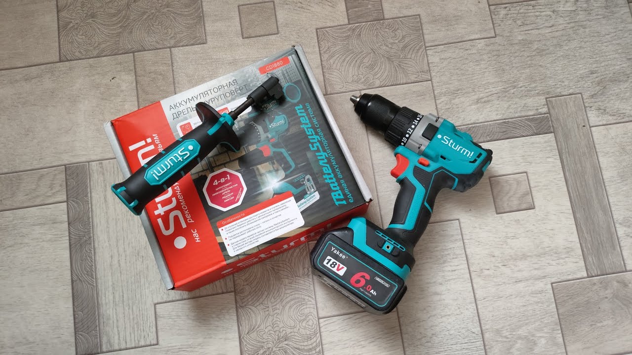 Обзор шуруповерта Sturm CD1880 и сравнение с Makita DDF485