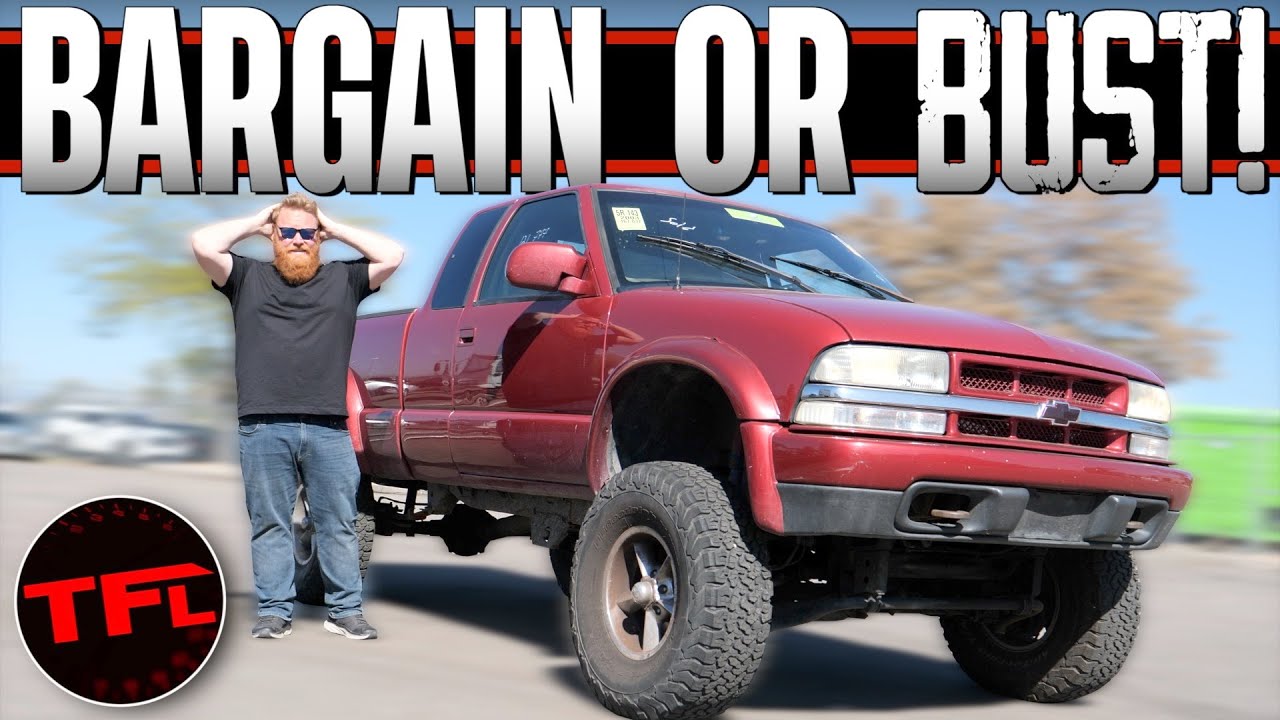 I Buy a SUPER Cheap Chevy S-10 With Some Nasty Surprises | Bargain or Bust EP. 1