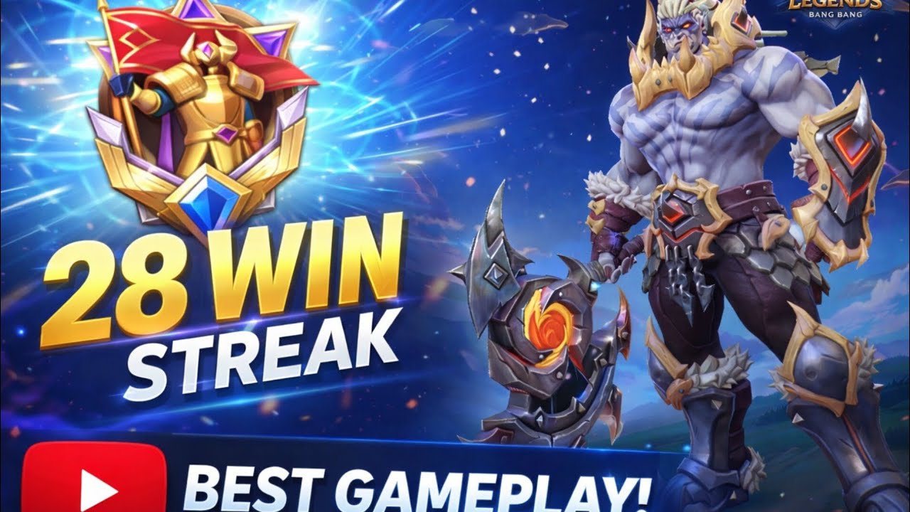28 WIN STREAK (Moba legend) please support ♥️♥️