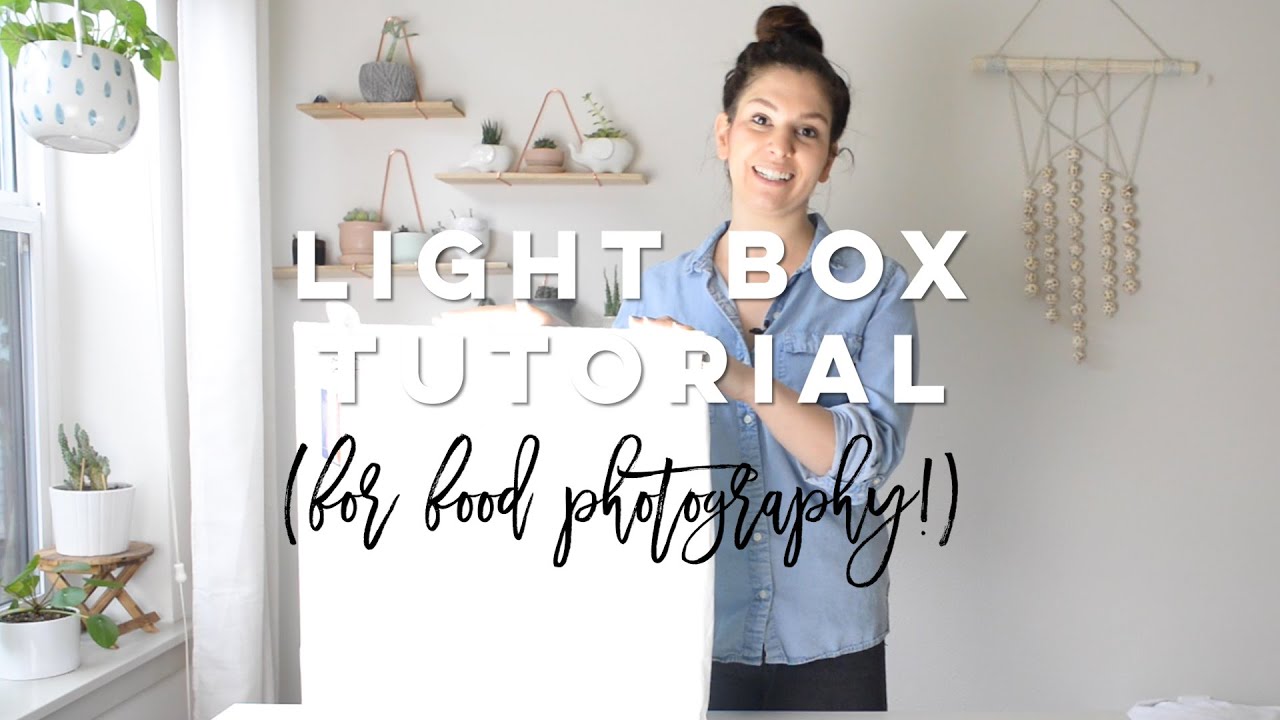 How to Make a Photography Light Box (Great for Food Photography!)