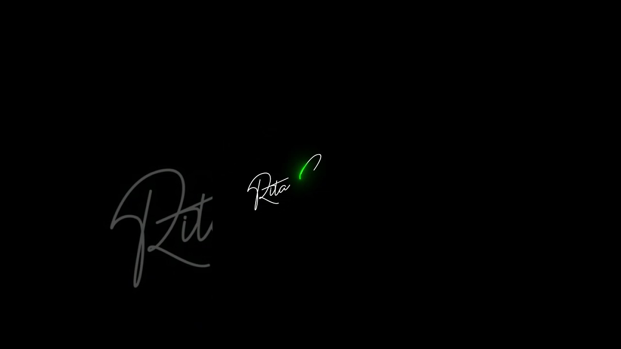 Rita Sokolova Signature Style Text Animation | Handwriting Reveal in After Effects | Nomad Vikas