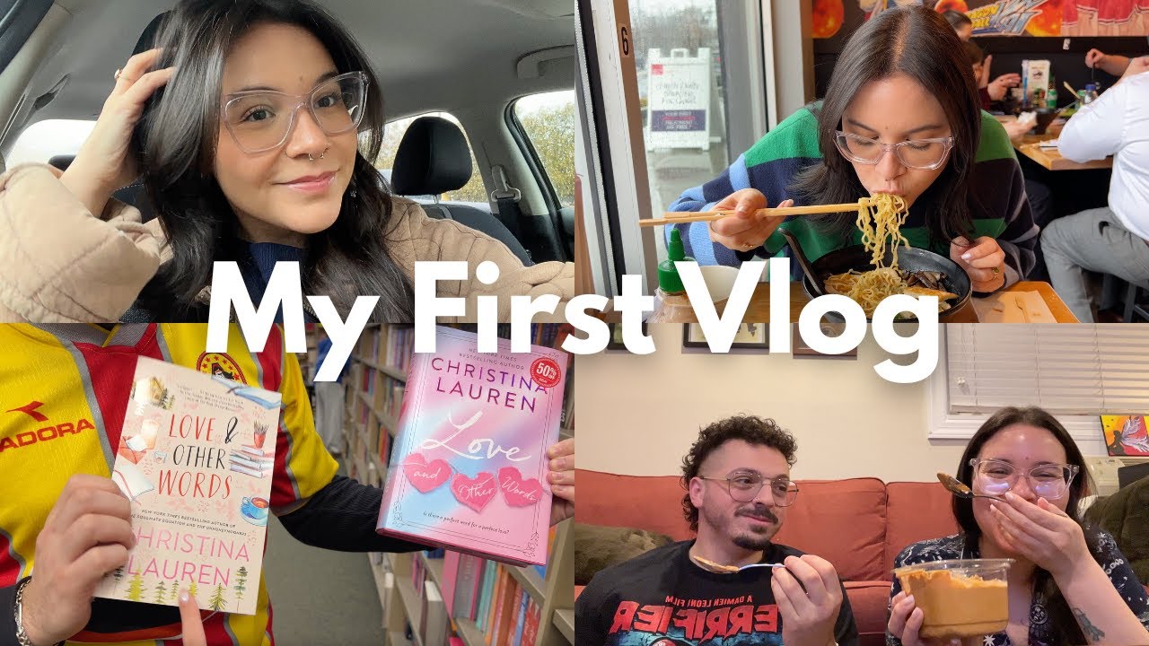 FIRST VLOG: Book Club, Meet my Boyfriend, Grocery Haul and Taste Test