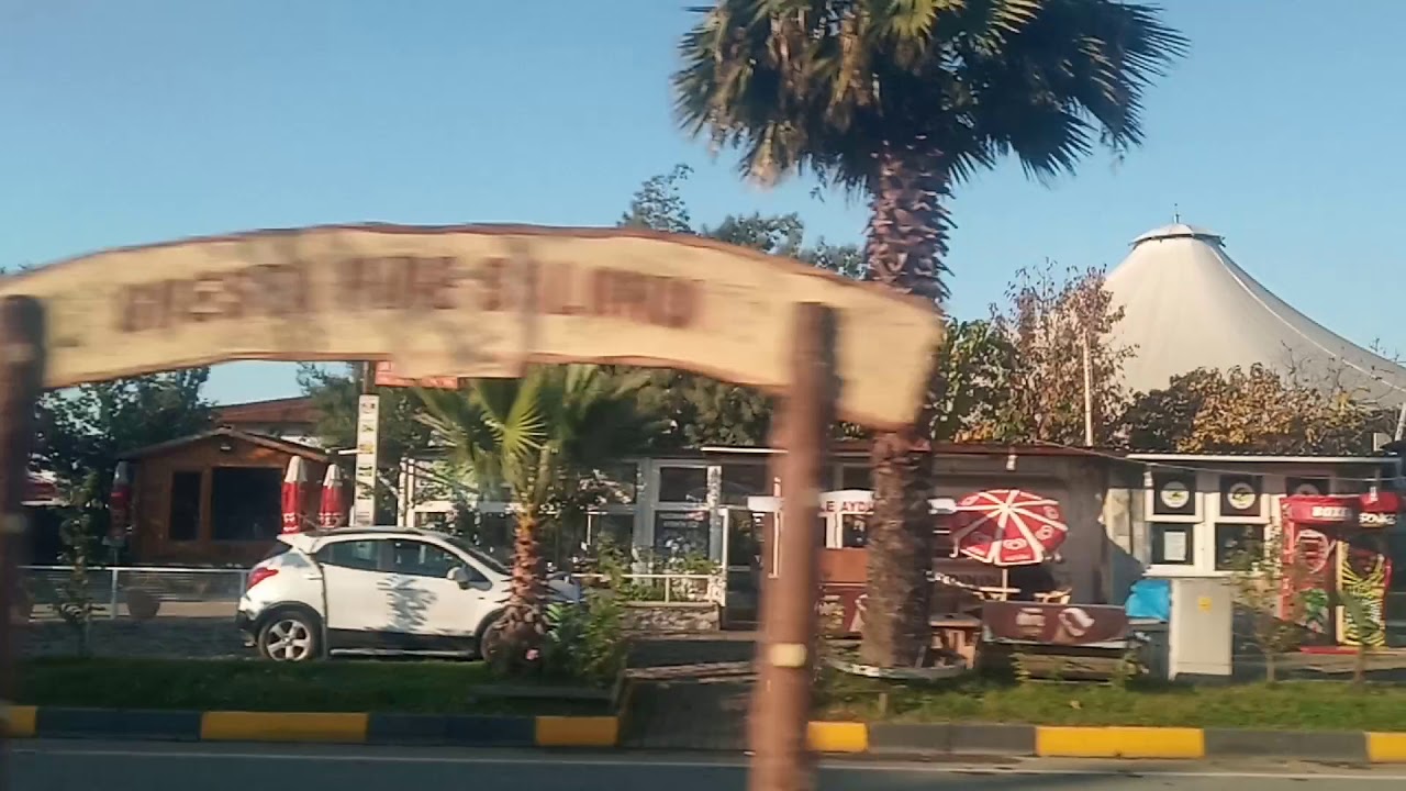 Поездка в город Архави на севере Турции | Arhavi city by the Black sea in Turkey