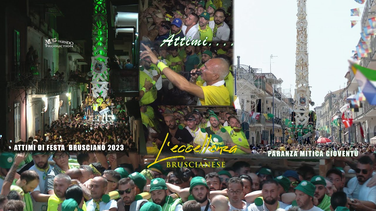 ANTEPRIMA DVHD UFFICIALI🔰 ATTIMI...🔰COLLAGE DI ATTIMI DI FESTA BRUSCIANO 2023 MITICA GIOVENTÙ