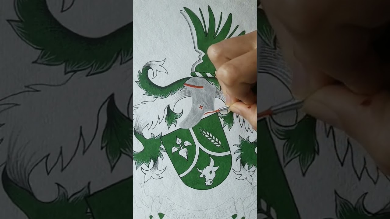 #shorts #Familienwappen #wappen #ritterhelm #heraldik #vorfahren #dresden #r&uuml;be #ochse #familycrest