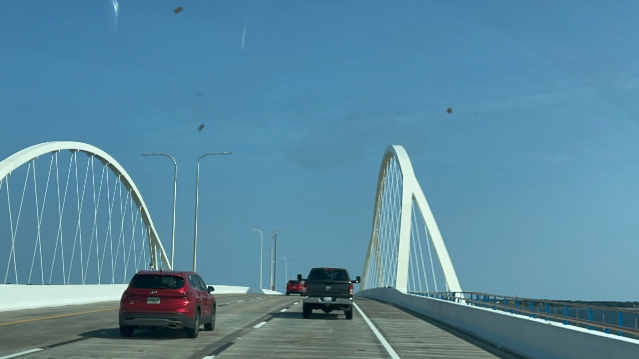 THE NEW PENSACOLA BAY BRIDGE 2023 #pensacola  #florida  #baybridge
