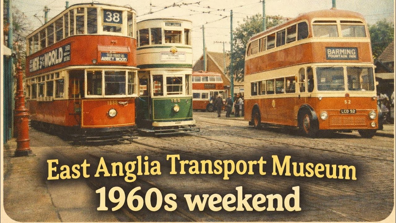 East Anglia Transport Museum 1960s Weekend Lowestoft #lowestoft #vintagestyle #eastangliatransport