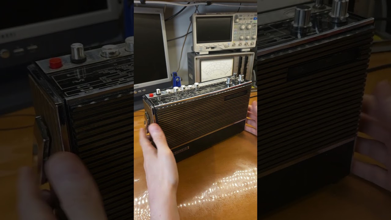 A nice radio with a "shocking" surprise inside.⚡ 