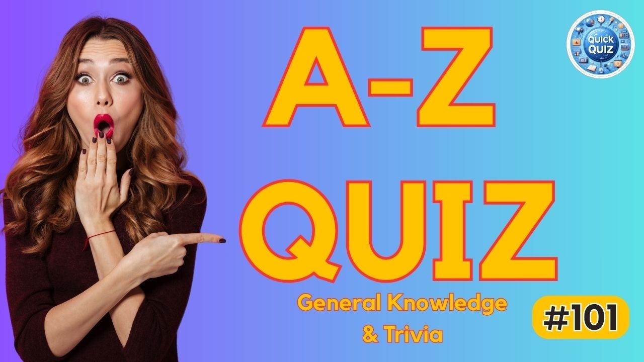 #101 Alphabet Quiz: Can You Beat This Quiz?